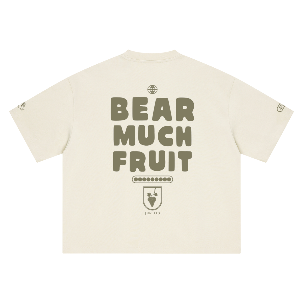 Bear Much Fruit Boxy Oversized T-Shirt