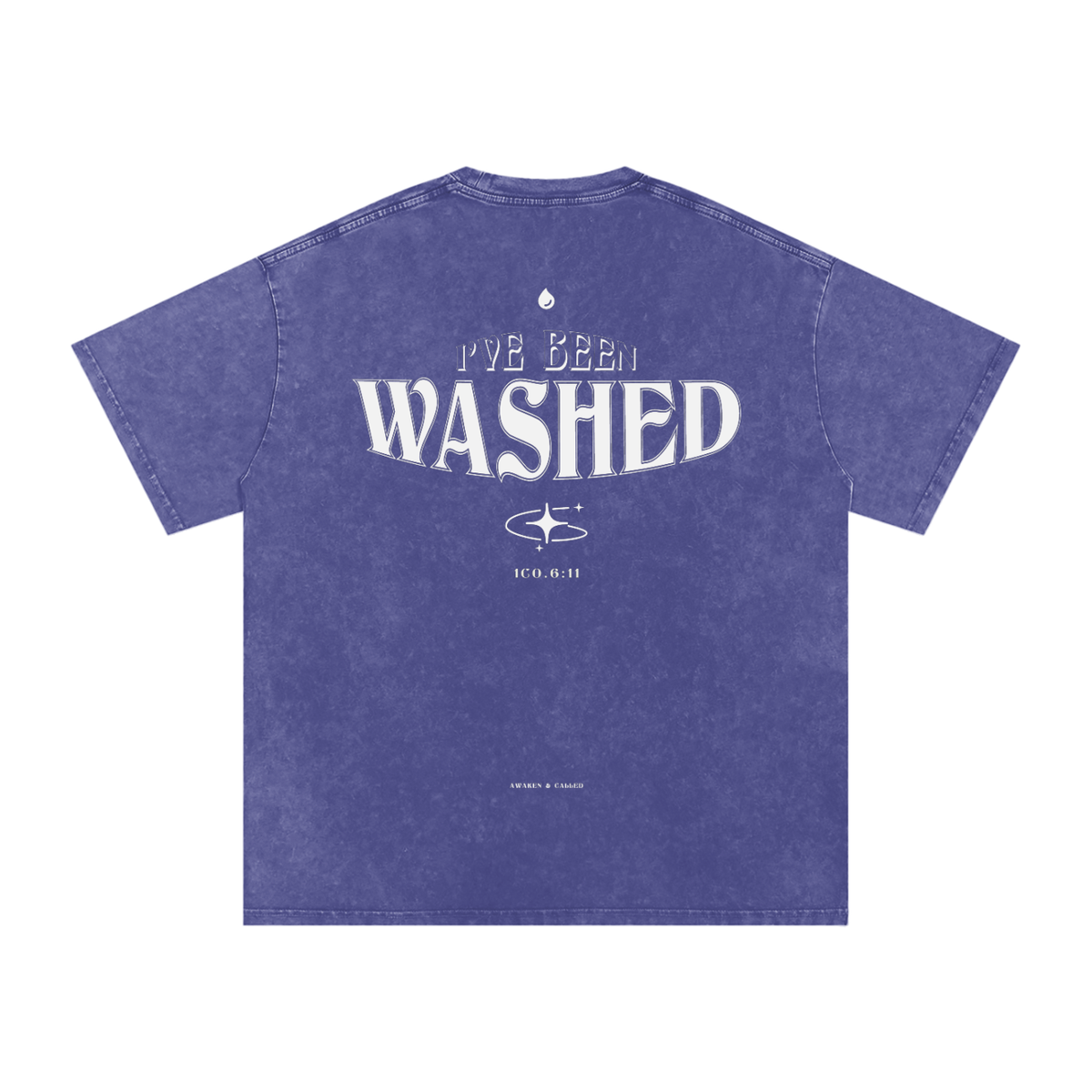 I've been WASHED Snow Washed Oversized Cotton T-Shirt