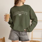 Almighty God Crewneck Sweatshirt — Minimal Faith Pullover
