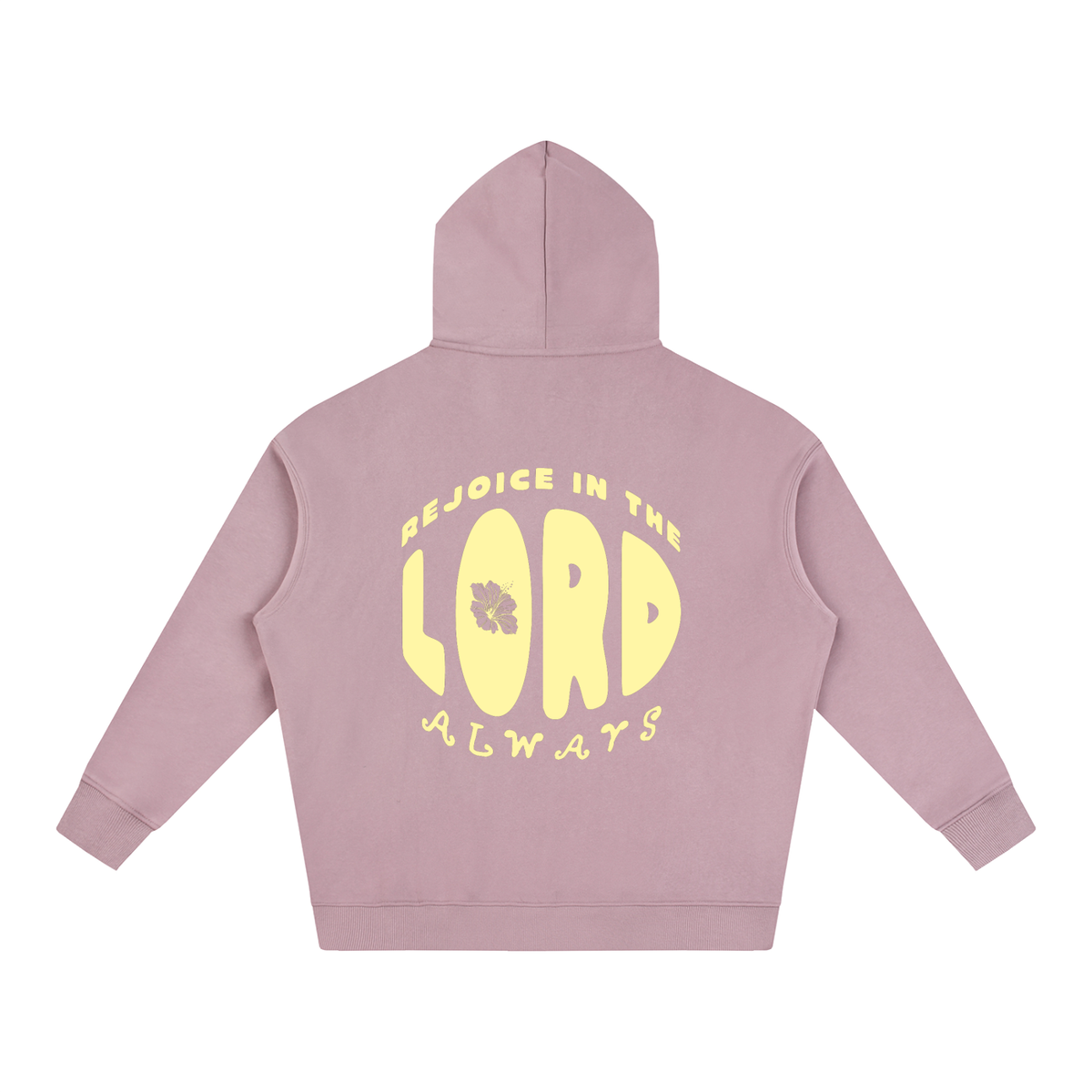REJOICE - Solid Oversize Fleeced Hoodie