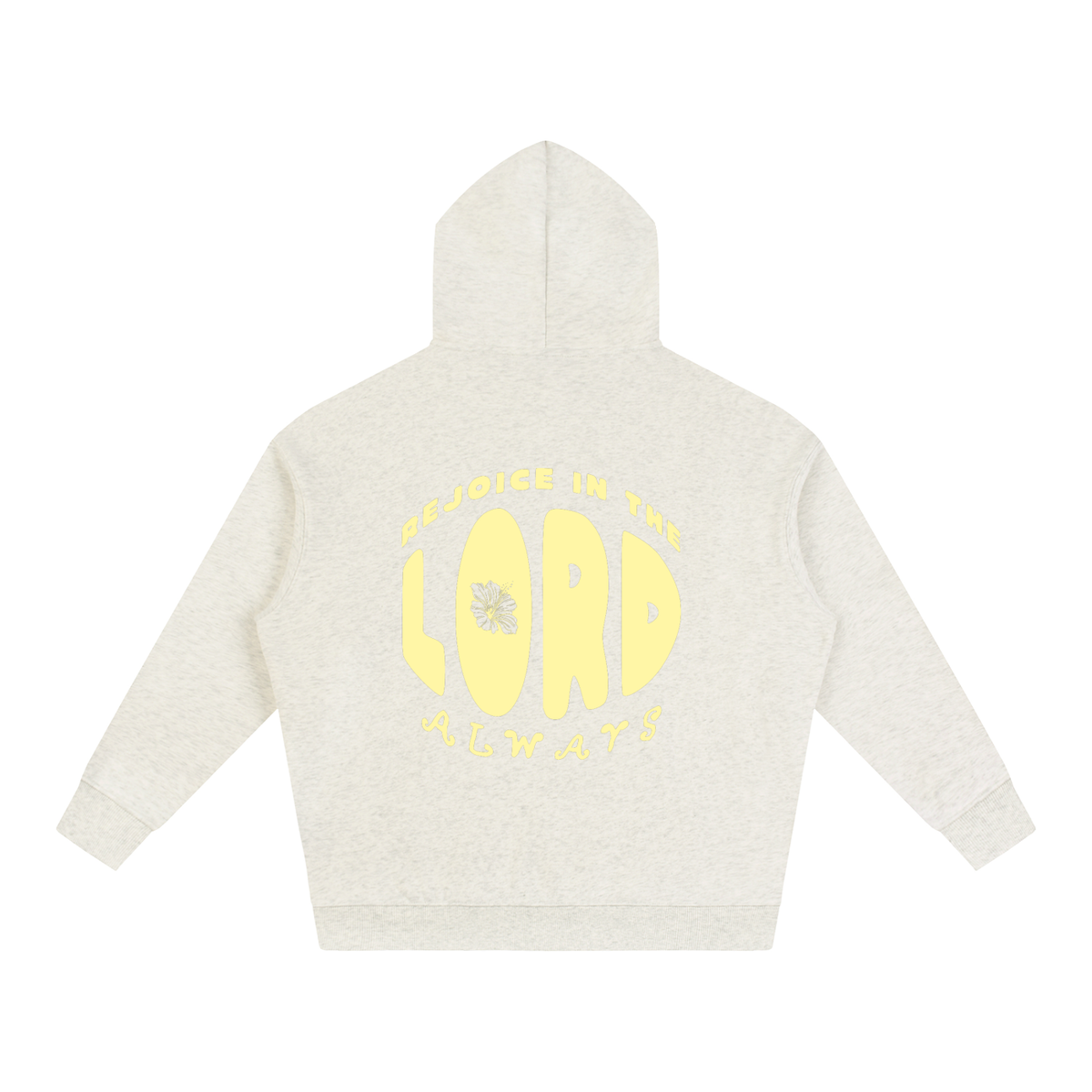 REJOICE - Solid Oversize Fleeced Hoodie