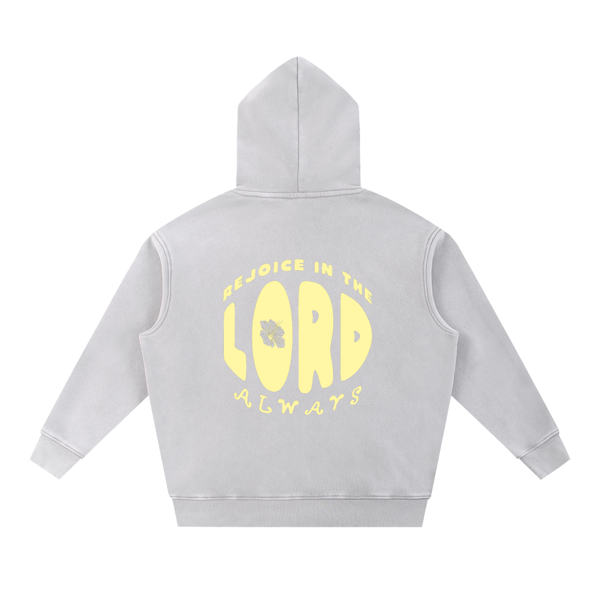 REJOICE - Snow Wash Fleece Oversize Hoodie