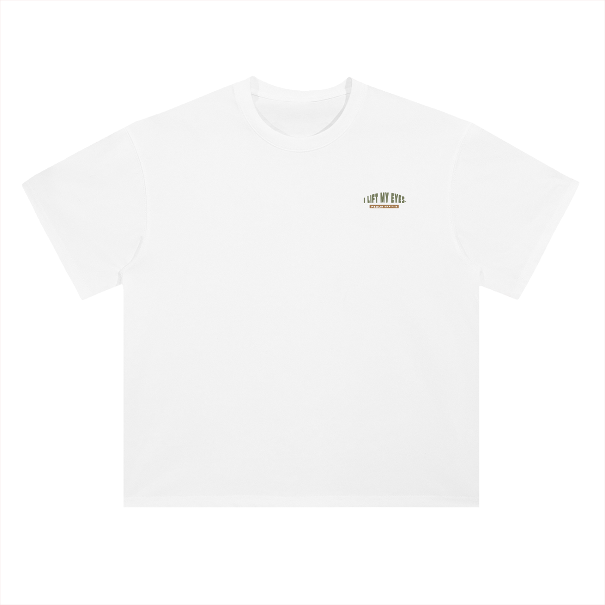 AC Psalm 121 _Heavyweight Drop Shoulder Cotton T-Shirt