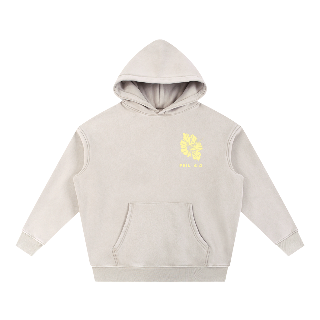 REJOICE - Snow Wash Fleece Oversize Hoodie