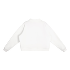 AC-YOUR WORD _ Essential Fleece Mock-Neck Crew Sweatshirt