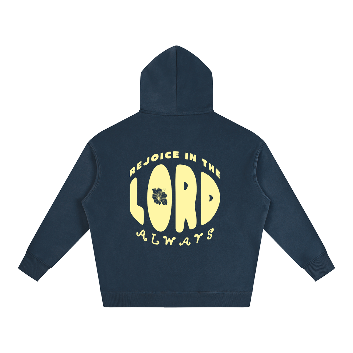 REJOICE - Solid Oversize Fleeced Hoodie