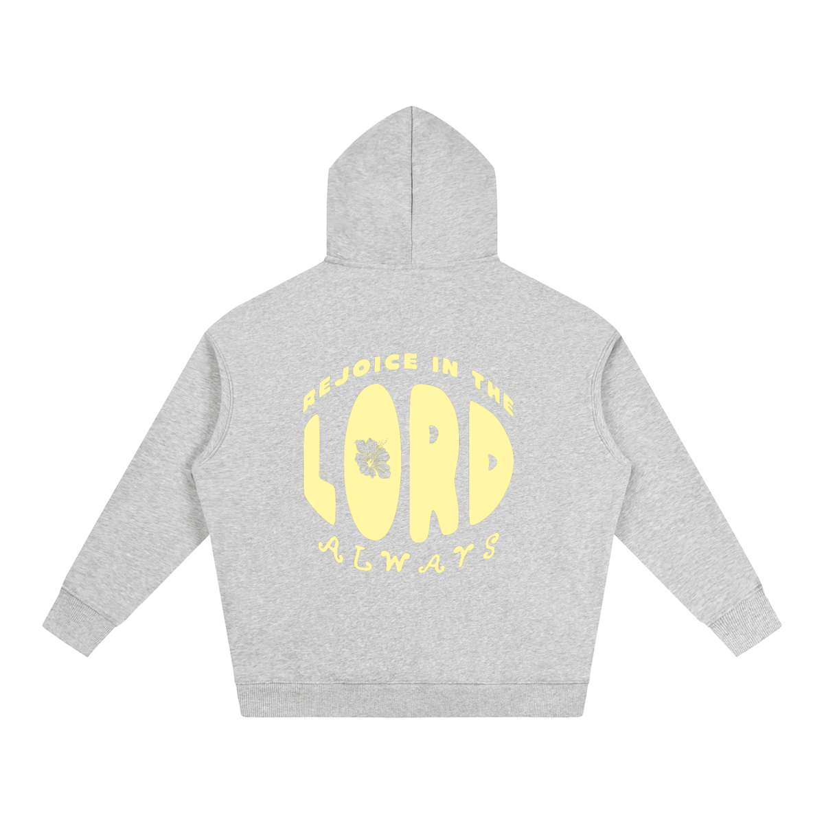 REJOICE - Solid Oversize Fleeced Hoodie