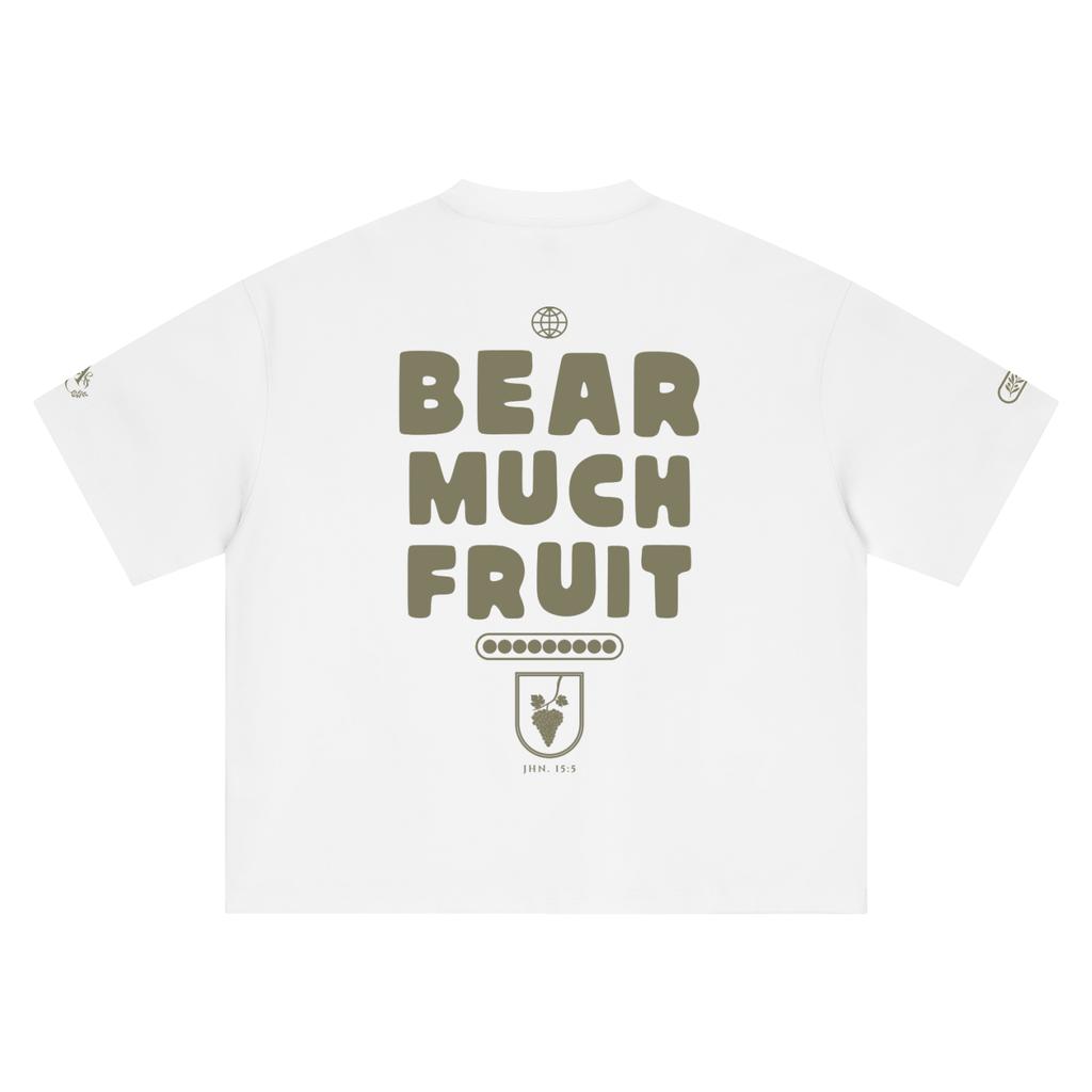 Bear Much Fruit Boxy Oversized T-Shirt