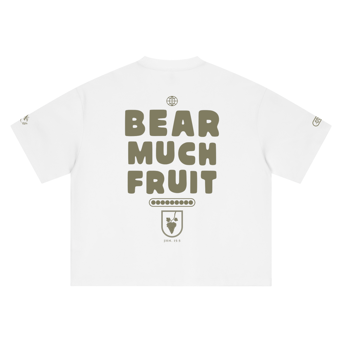 Bear Much Fruit Boxy Oversized T-Shirt