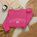 Almighty God Crewneck Sweatshirt — Minimal Faith Pullover