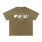 I've been WASHED Snow Washed Oversized Cotton T-Shirt