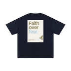 Faith over fear _ Unisex Pure Cotton T-Shirt