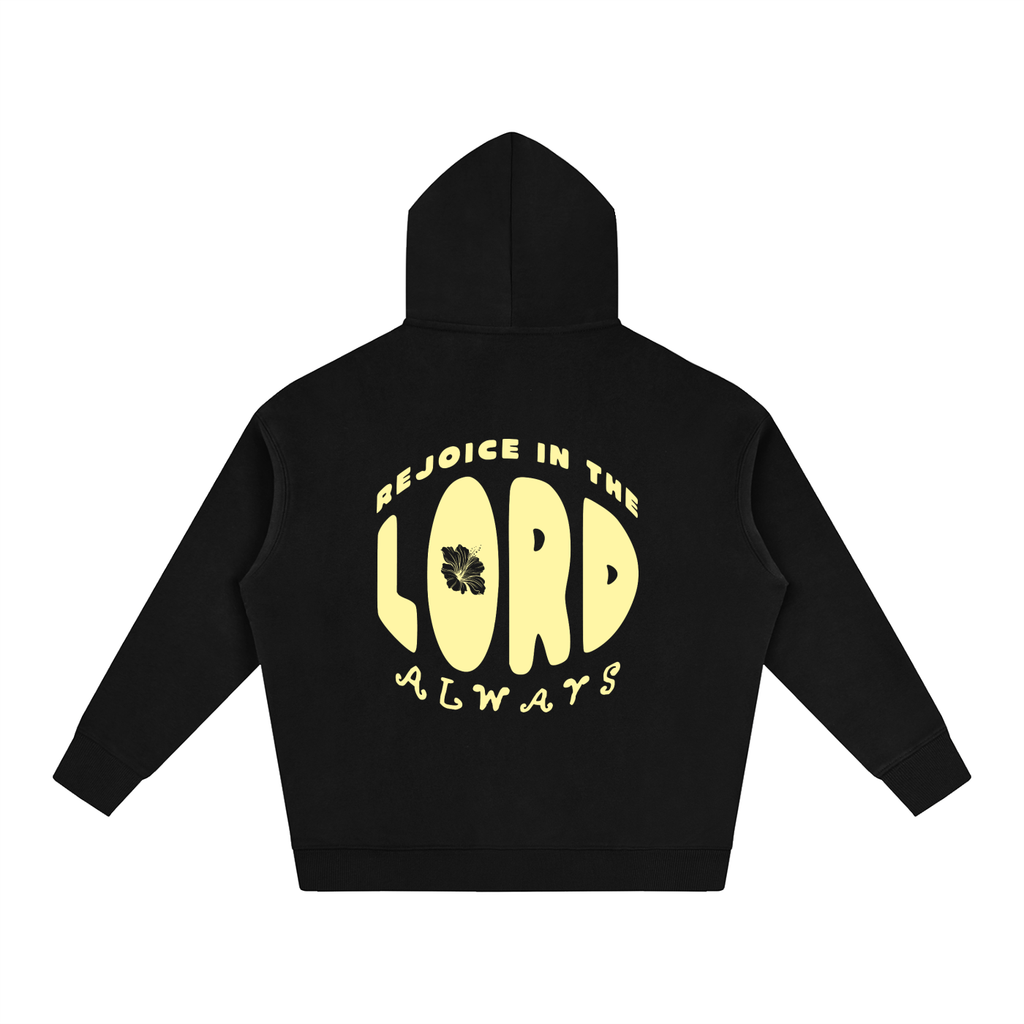 REJOICE - Solid Oversize Fleeced Hoodie