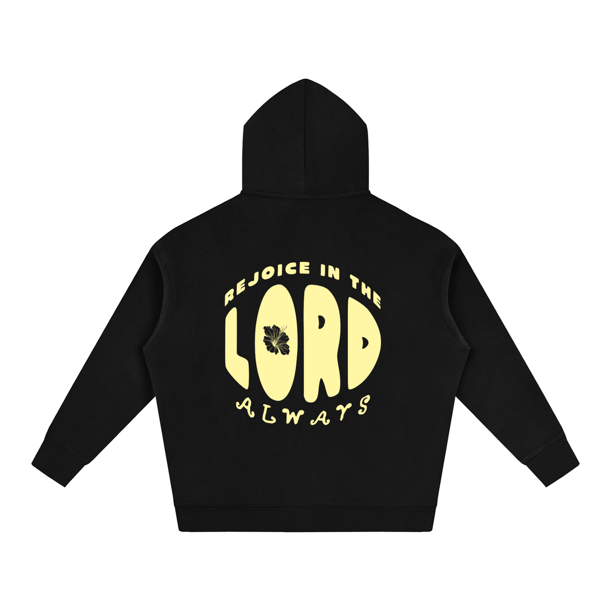 REJOICE - Solid Oversize Fleeced Hoodie
