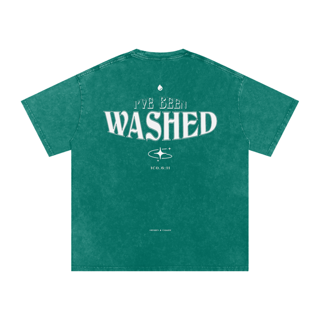 I've been WASHED Snow Washed Oversized Cotton T-Shirt