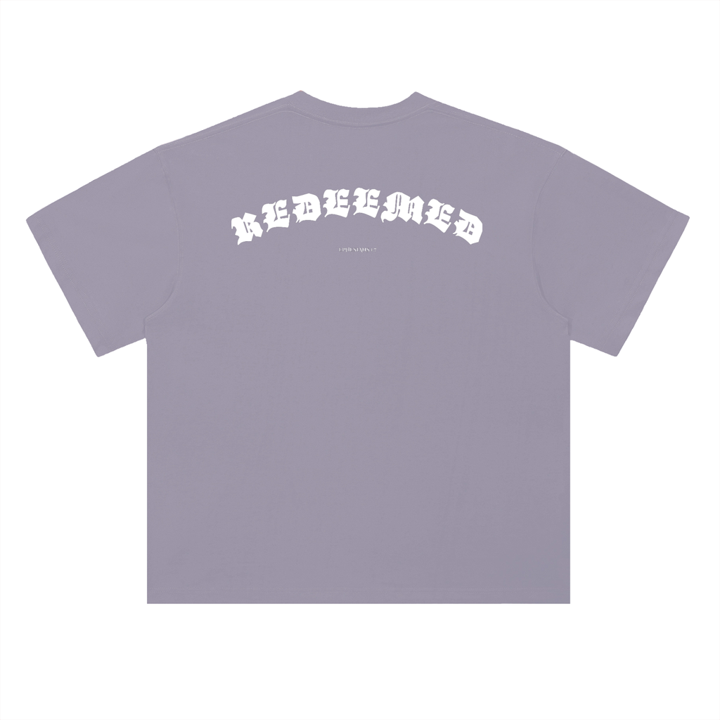 AC REDEEMED_Heavyweight Drop Shoulder Cotton T-Shirt