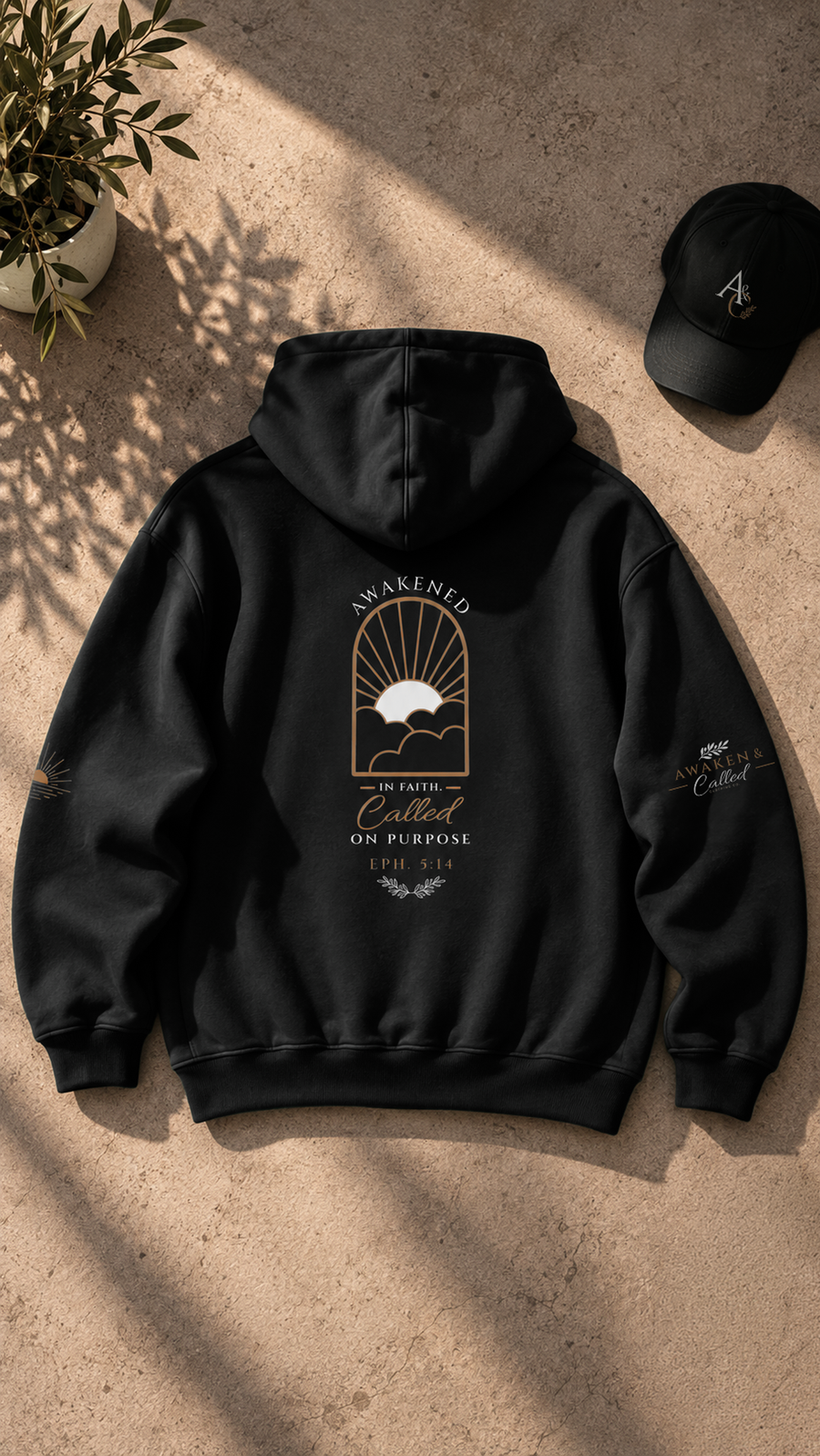AC Awaken - Medium weight Oversize Fleeced Hoodie
