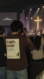 Faith over fear _ Unisex Pure Cotton T-Shirt