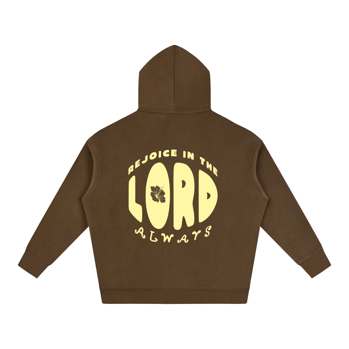 REJOICE - Solid Oversize Fleeced Hoodie