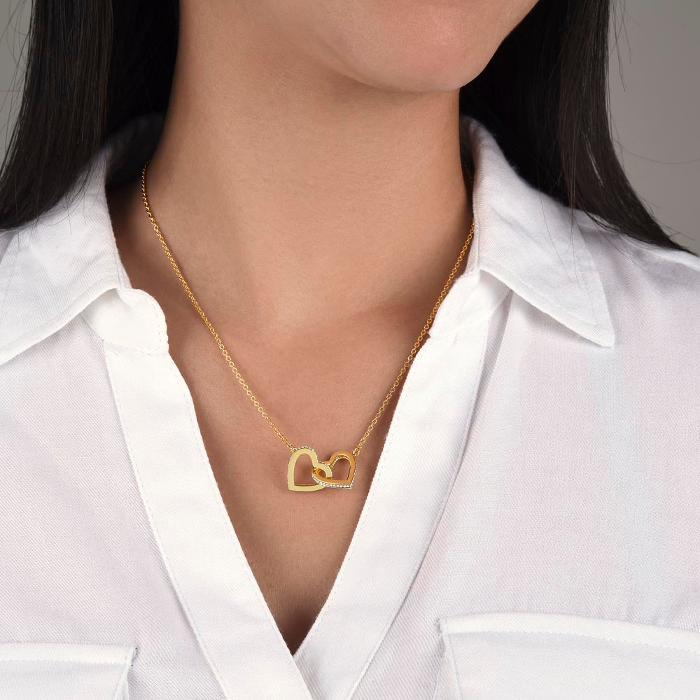 AC Interlocking Hearts Necklace