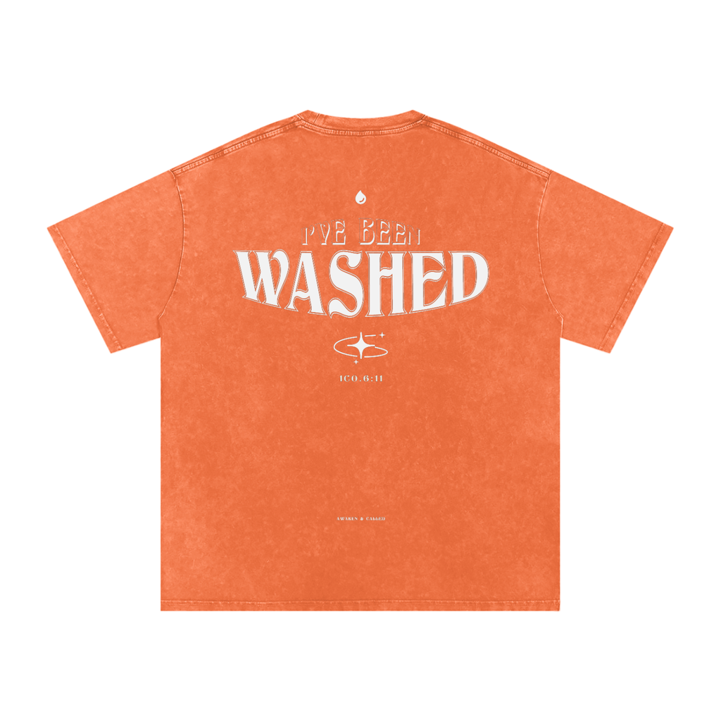 I've been WASHED Snow Washed Oversized Cotton T-Shirt