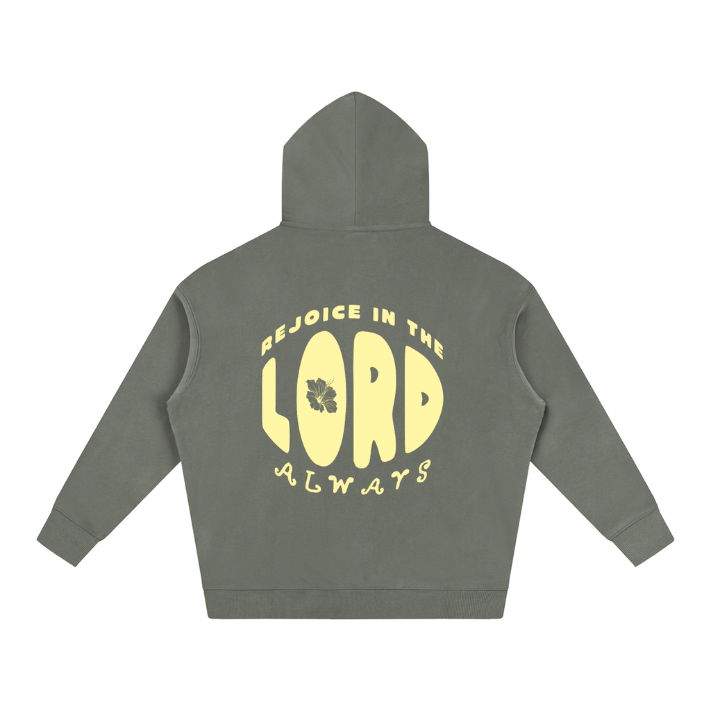 REJOICE - Solid Oversize Fleeced Hoodie