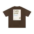 Faith over fear _ Unisex Pure Cotton T-Shirt