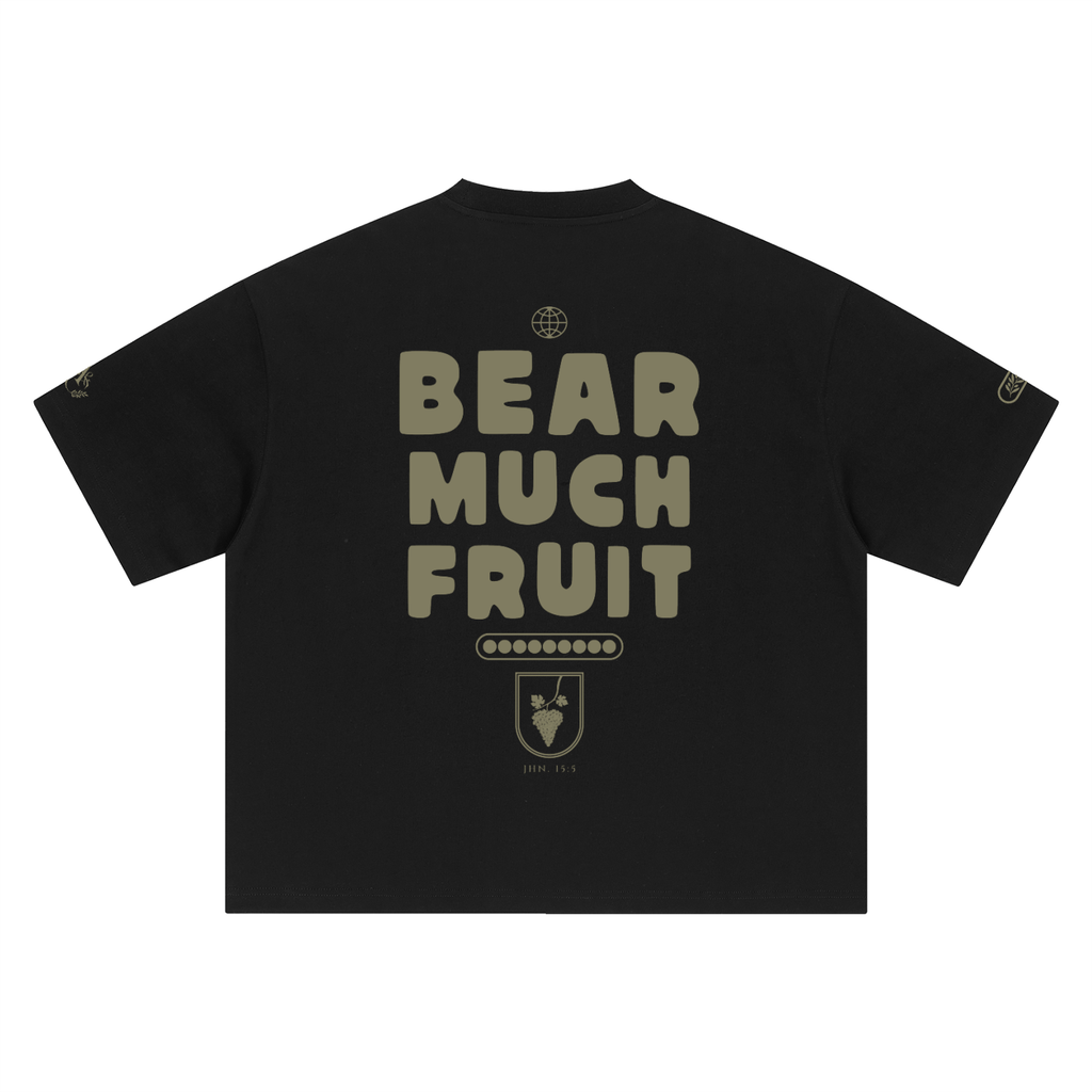 Bear Much Fruit Boxy Oversized T-Shirt