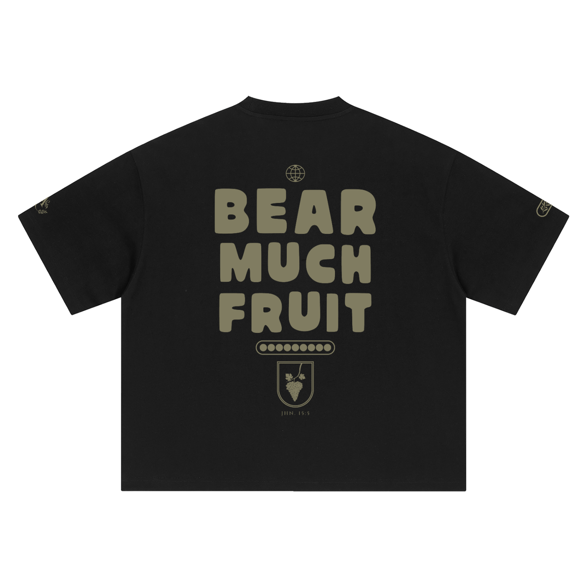 Bear Much Fruit Boxy Oversized T-Shirt